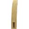 Ekena Millwork 3-inch W x 14-inch D x 18-inch H Ozark Rough Cedar Woodgrain TimberThane Knee Brace, Primed BRCUR03X14X18OZKRCPR - alternate 4